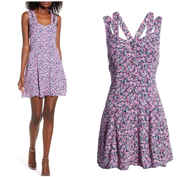 Row A Dresses & Skirts - ROW A Button Front Dress